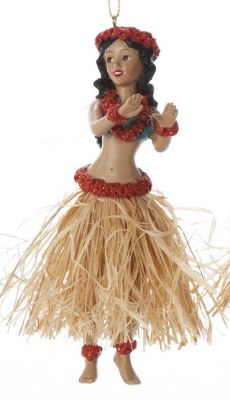 RED HULA DANCER