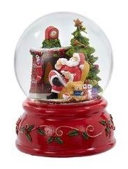 SANTA CHAIR SNOWGLOBE