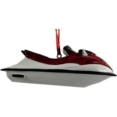RED AND WHITE JET SKI