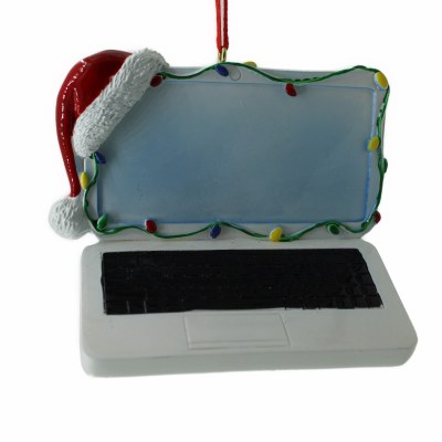 LAPTOP WITH HAT