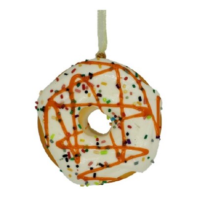ORANGE DRIZZLE  ICED DONUT