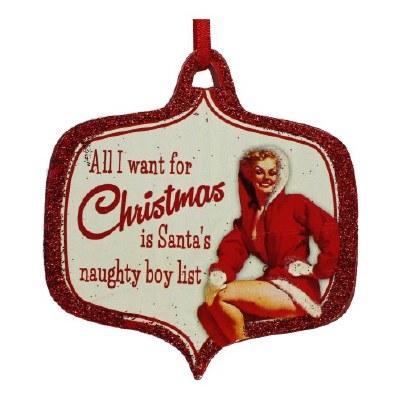ALL I WANT FOR CHRISTMAS.... PLAQUE