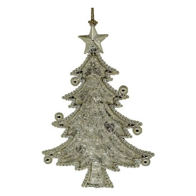 WHITE WITH GOLD CHRISTMAS TREE