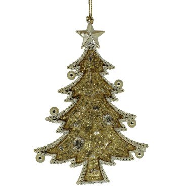 GOLD ON GOLD CHRISTMAS TREE