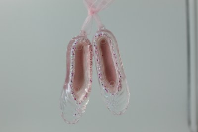 PINK FROSTED SLIPPERS