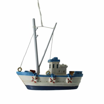 FISHING BOAT BLUE BOTTOM