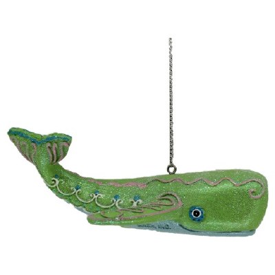 GREEN WHALE MERMAID FANTASY