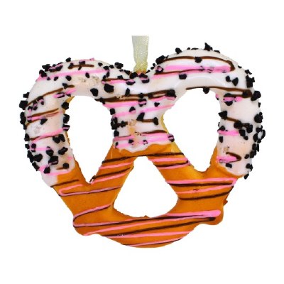 VANILLA CHOC CHIP ICED PRETZEL