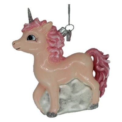 PINK UNICORN GLASS