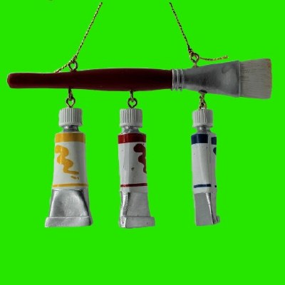 ARTIST PAINT BRUSH WITH DANGLES