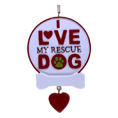 I LOVE MY RESCUE DOG