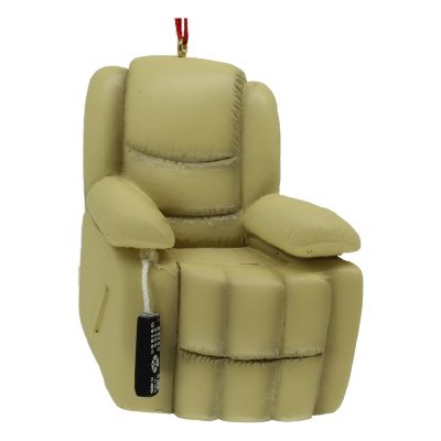 TAN RECLINER WITH REMOTE