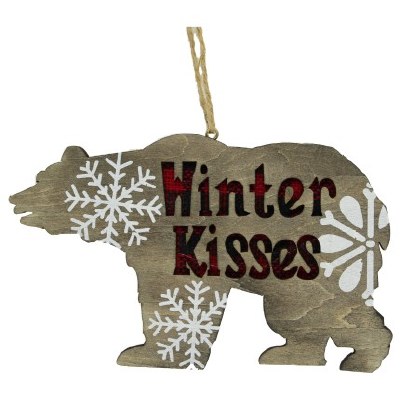 WINTER KISSES LAZER CUT BEAR