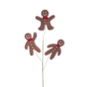 25" GINGERBREAD SPRAY