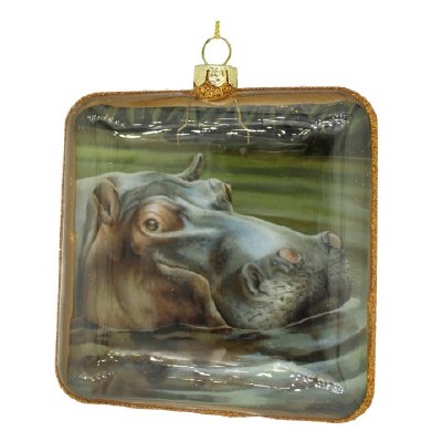 HIPPO GLASS SQUARE