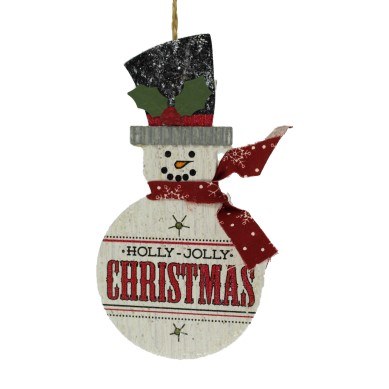 HOLLY JOLLY CHRISTMAS SNOWMAN