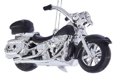 BLACK MOTORCYCLE