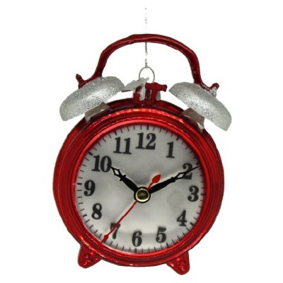 RED ALARM CLOCK