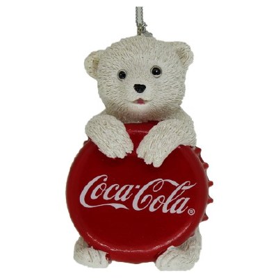 COCA COLA BEAR HOLDING CAP