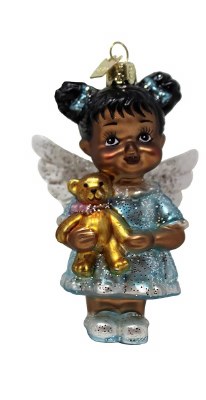 BLACK ANGEL W/ BEAR