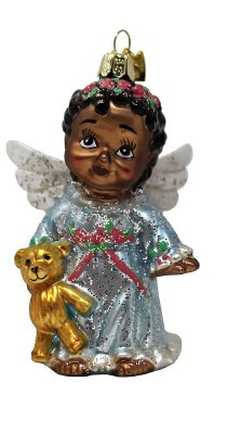 BLACK ANGEL W/ BEAR