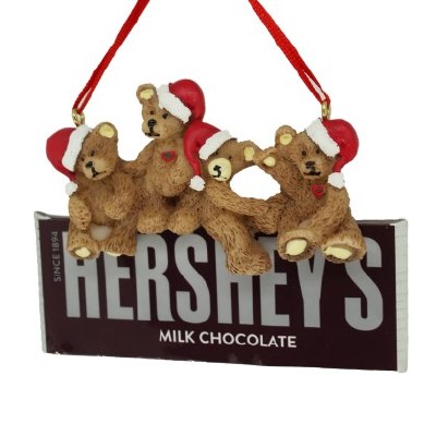 HERSHEY BAR WITH 4 BEARS