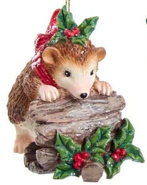 HEDGEHOG BY TREE