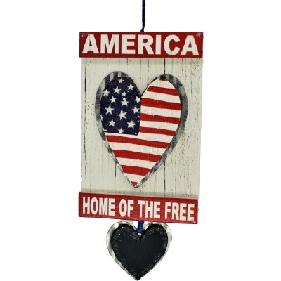 AMERICA HEART FLAG