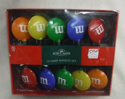 10 COUNT M&amp;M LIGHT SET