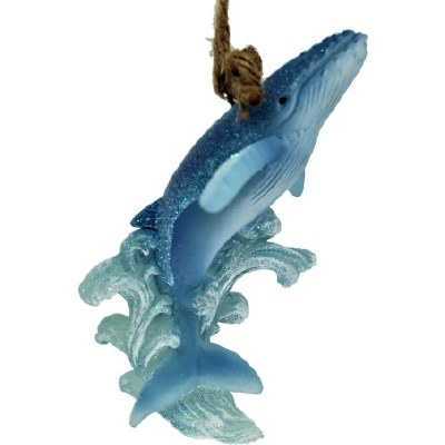BLUE WHALE WITH GLITTER