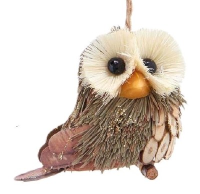 RIGHT FACING OWL BRUSH ANIMAL