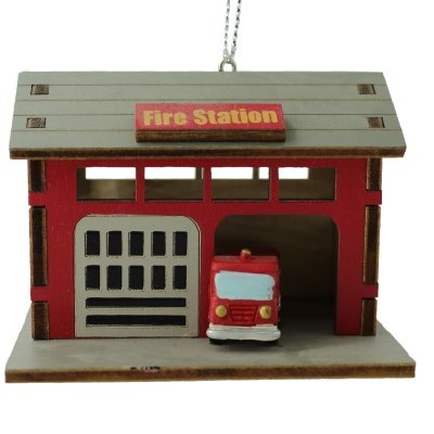 WOODEN FIRESTATION