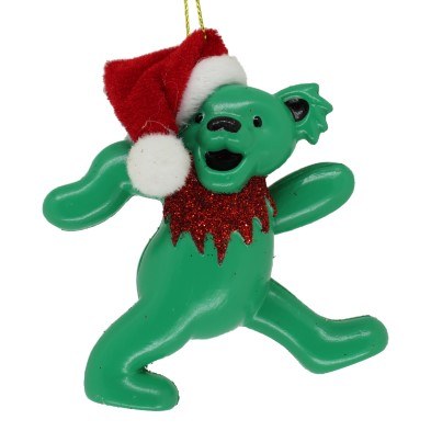 GREEN GREATFUL DEAD BEAR