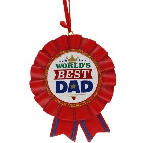 WORLDS BEST DAD RIBBON