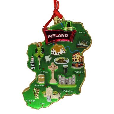IRELAND INTERNATIONAL MAP