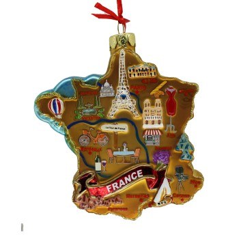 FRANCE INTERNATIONAL MAP