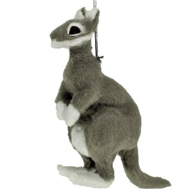 FURRY PLUSH KANGAROO