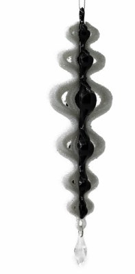 WHITE/BLACK ICICLES