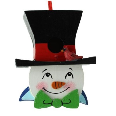 SNOWMAN BIRDHOUSE