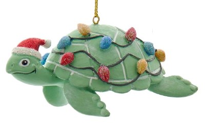SANTA HAT SEA TURTLE