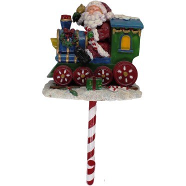 SANTA TRAIN STOCKING HOLDER