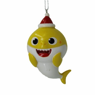 BABY SHARK WITH SANTA HAT