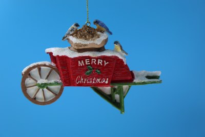 BIRDS W/ WHEELBARROW