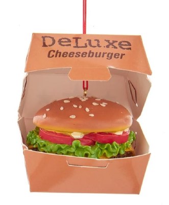 DELUXE CHEESEBURGER IN WRAPPER