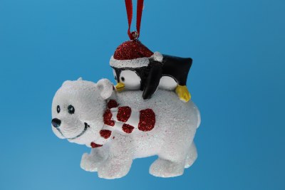 POLAR BEAR W/SCARF