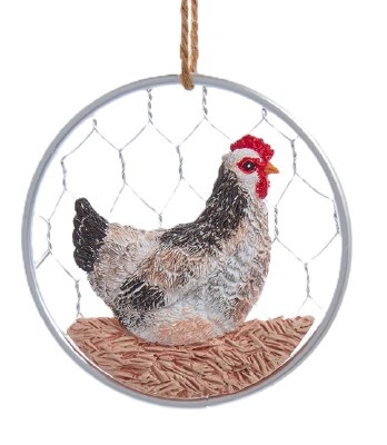 BLACK ANDWHITE CHICKEN