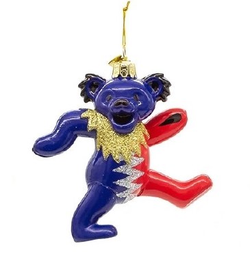 BLUE/RED GREATFUL DEAD BEAR