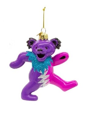 PURPLE/PINK GREATFUL DEAD BEAR