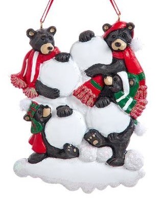 BLACK BEAR SNOWBALL FAMILY