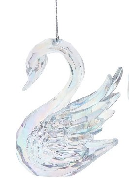 ACRYLIC SWANS CLEAR
